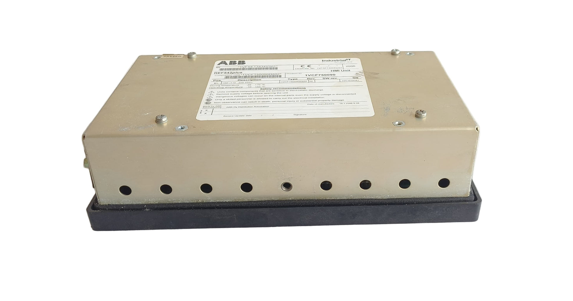 ABB REF542 PLUS 1VFC750090 HMI UNIT