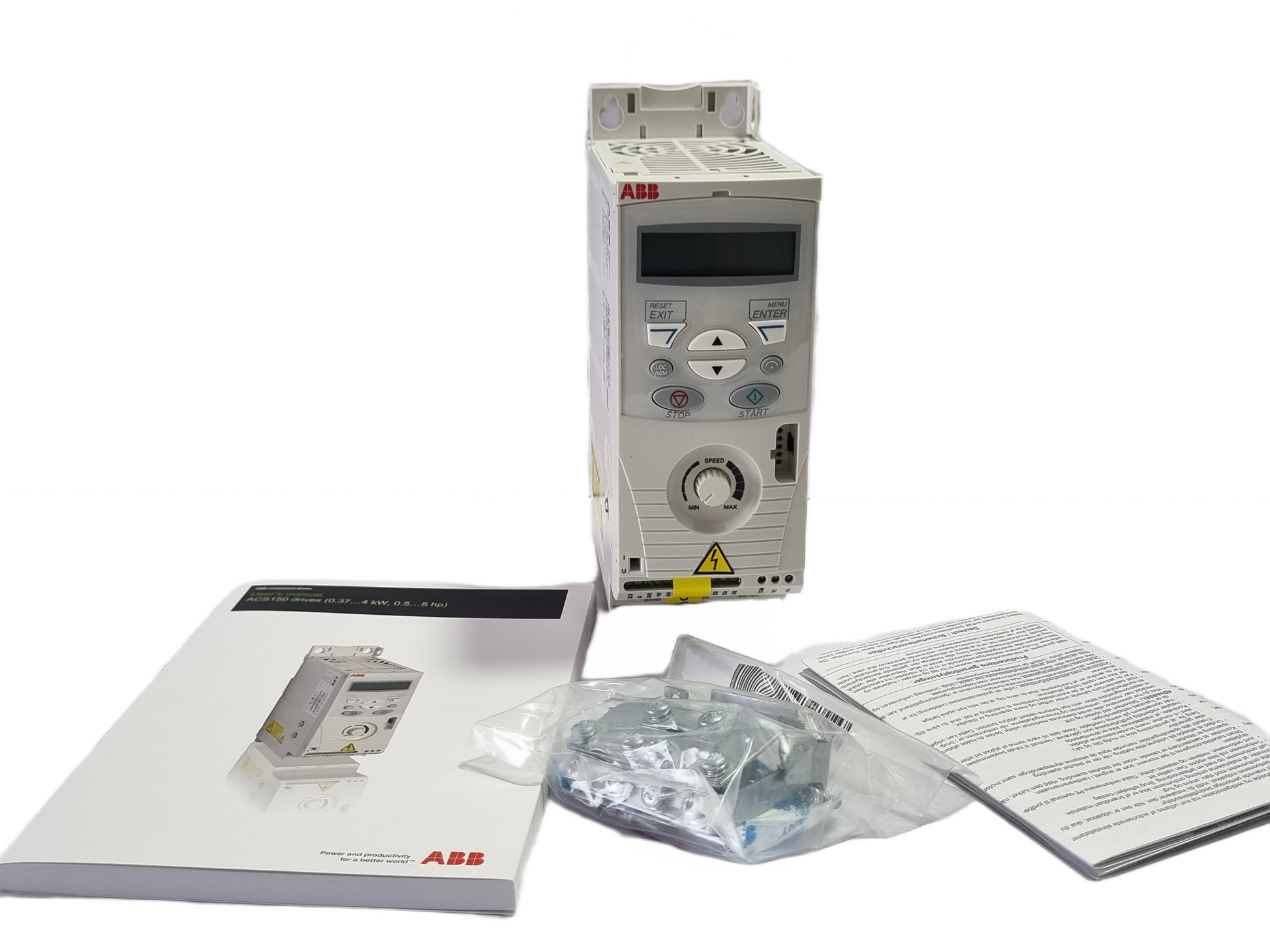ABB ACS150-03U-01A2-4 LV AC MICRO DRIVE 0.37KW 1/2 HP