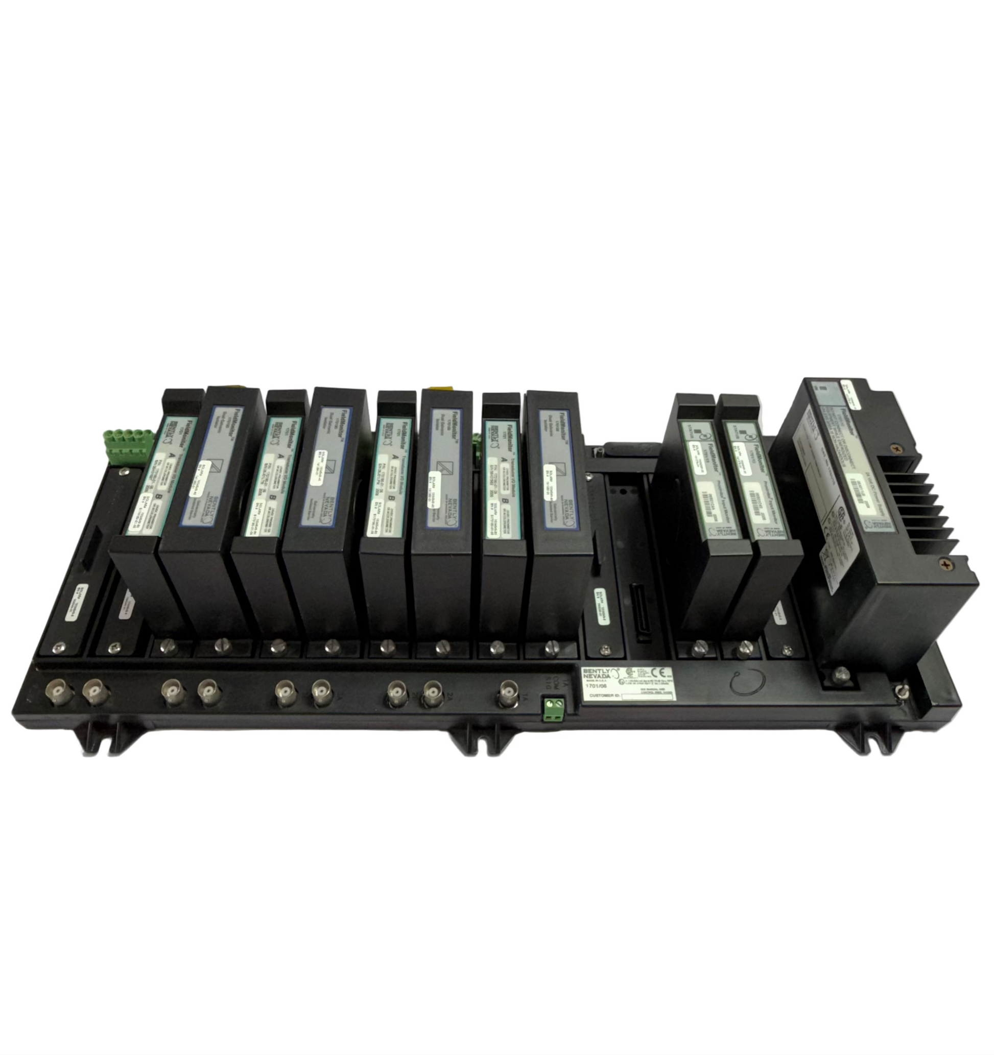 BENTLY NEVADA 1701/06 FIELDMONITEOR PLC SET 1701/06 ISOLATER TERMINAL BASE