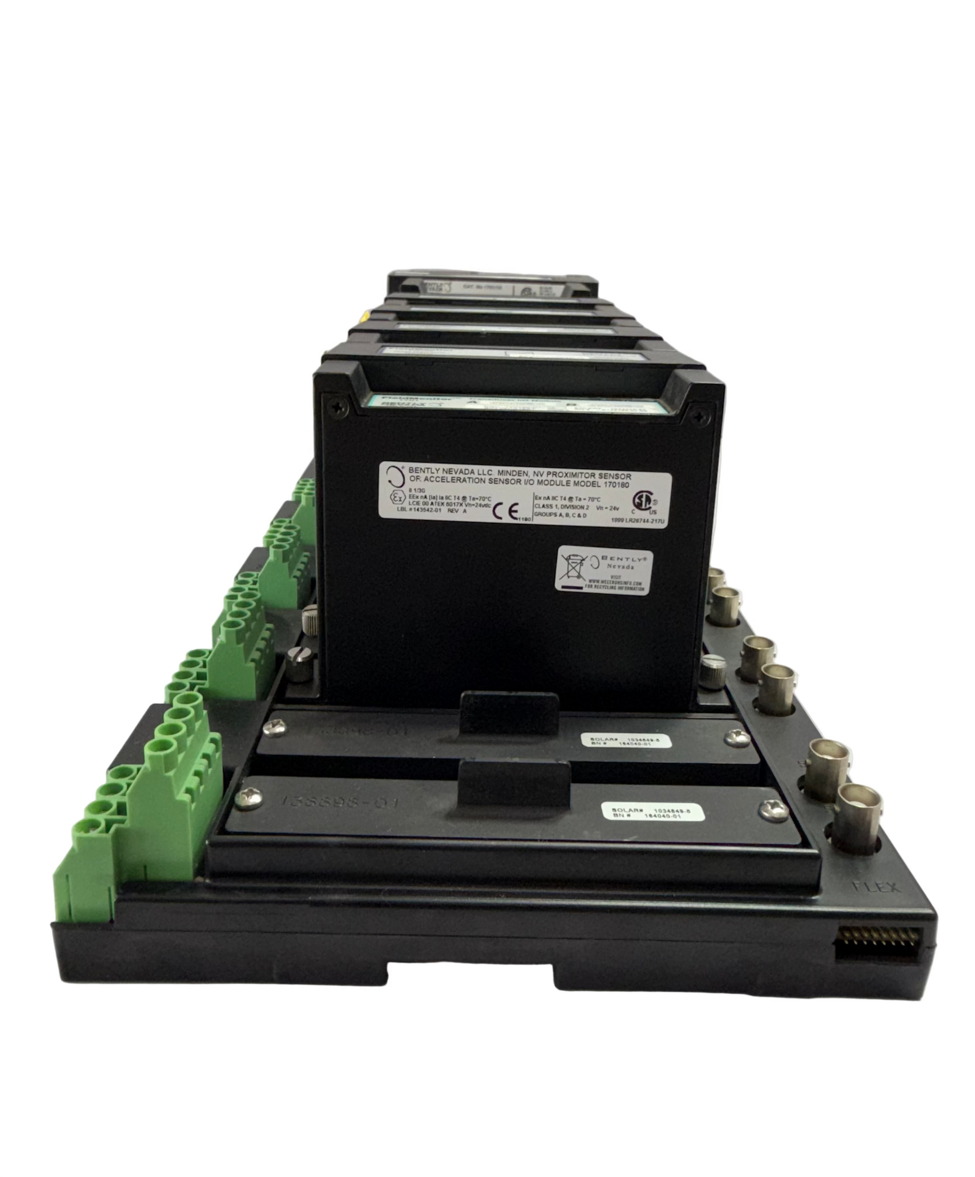 BENTLY NEVADA 1701/06 FIELDMONITEOR PLC SET 1701/06 ISOLATER TERMINAL BASE