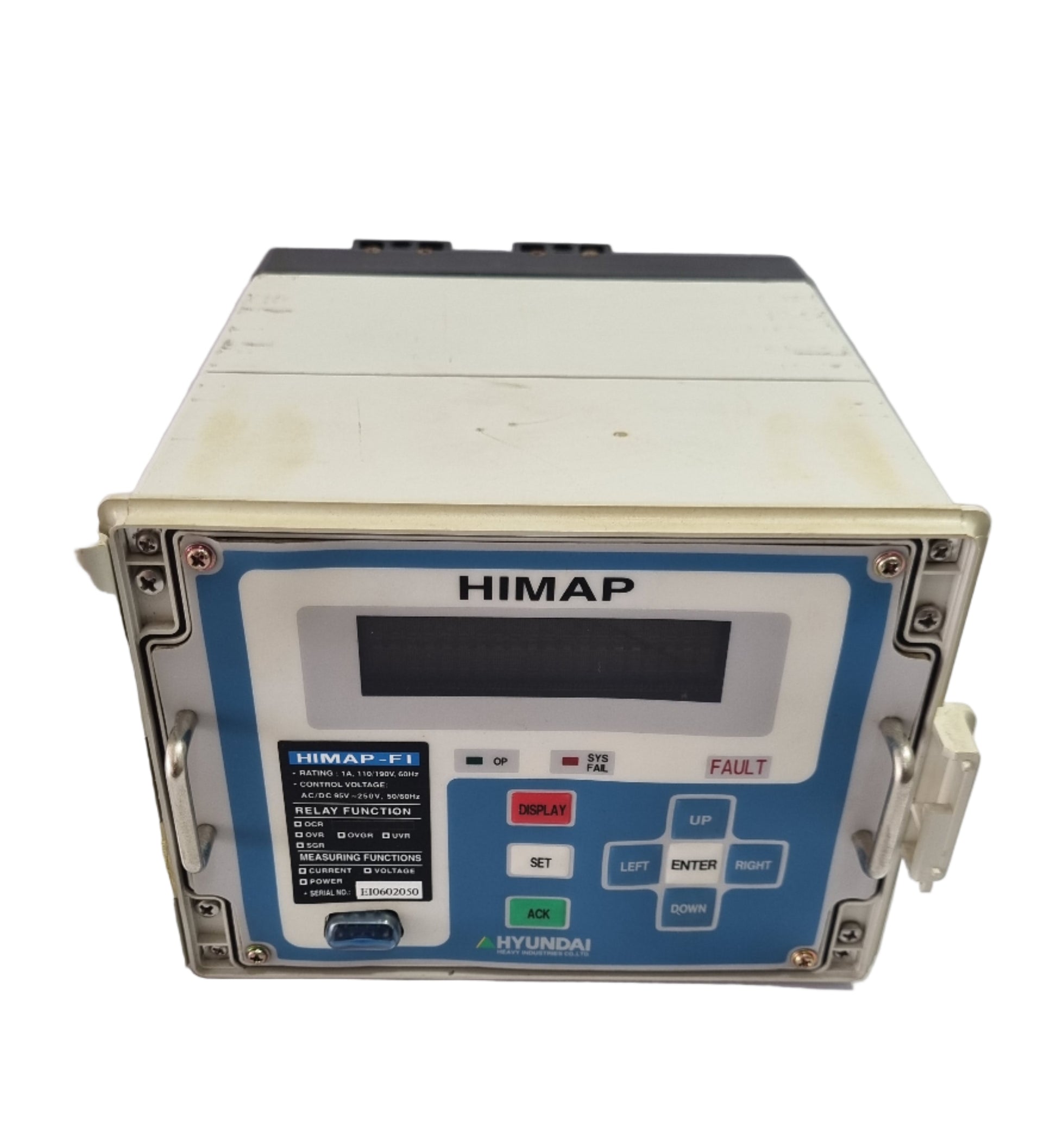 HYUNDAI HIMAP-F1 INTELLIGENT MEASURING & PROTECTION DEVICE