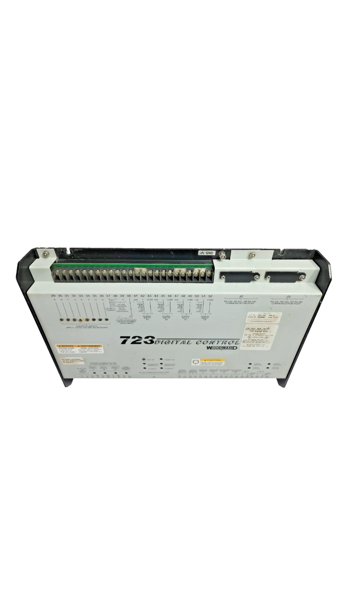 WOODWARD 723 DIGITAL CONTROL REV D