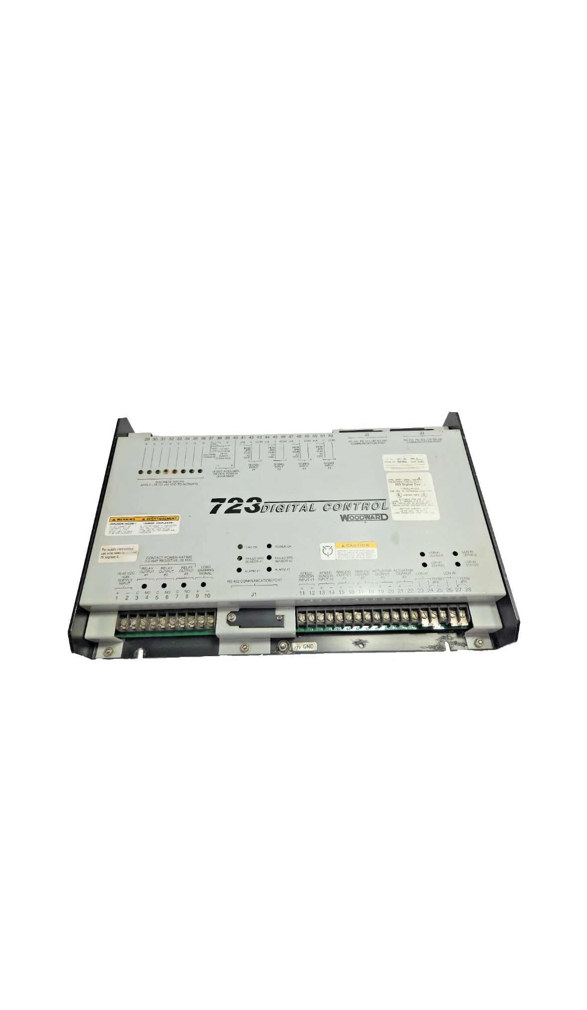 WOODWARD 723 DIGITAL CONTROL REV D