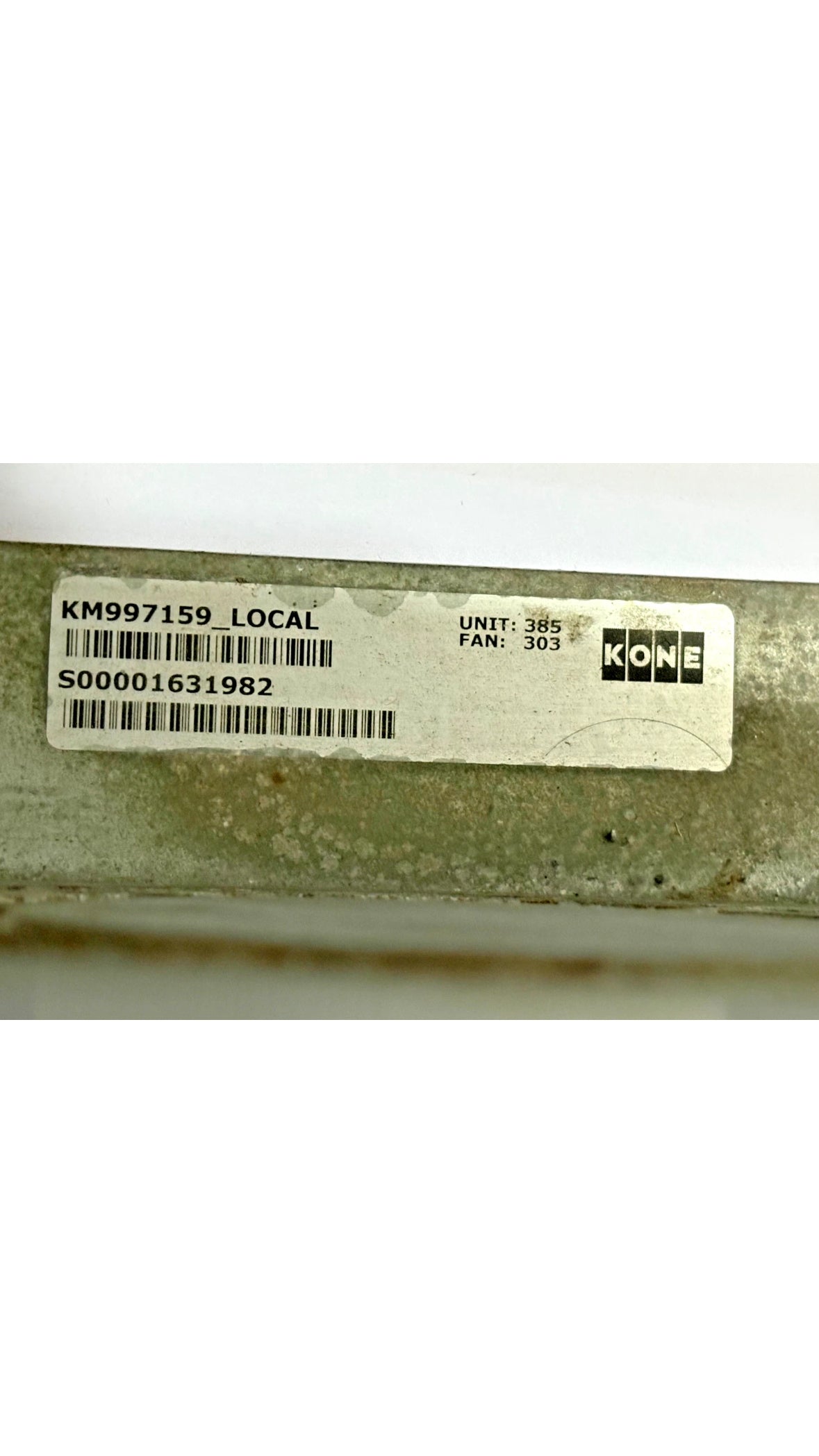 KONE KM997159 LOCAL ELEVATOR INVERTER DRIVE