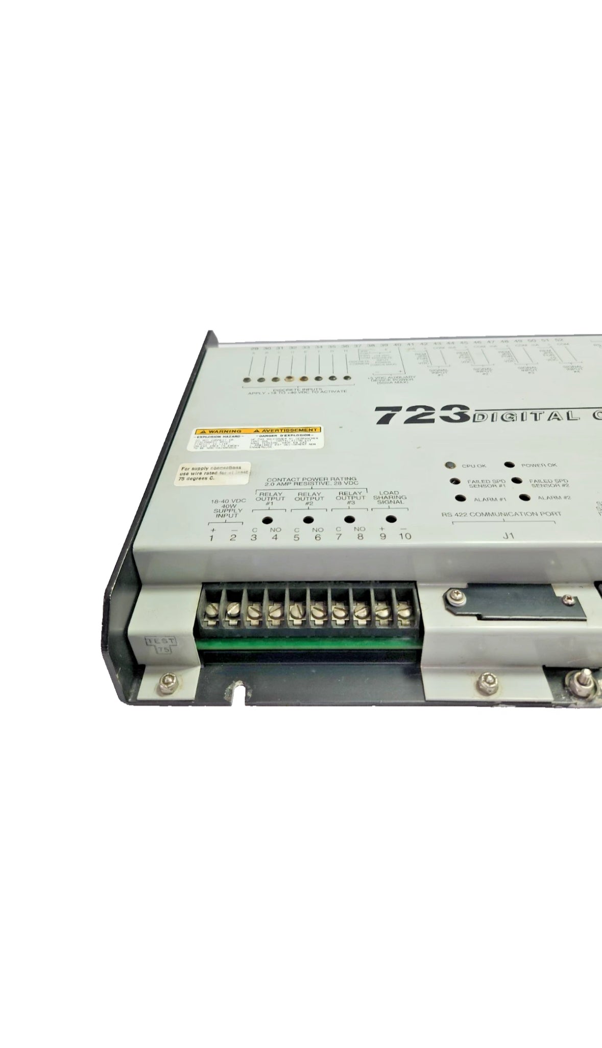 WOODWARD 723 DIGITAL CONTROL REV D