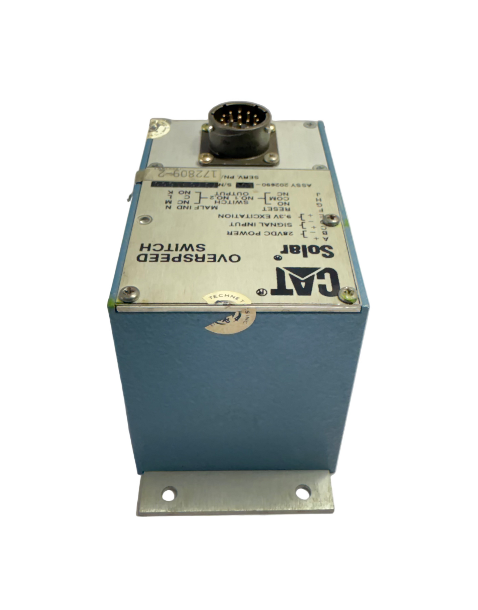 CAT SOLAR 202690-100 OVERSPEED SWITCH 172809-2