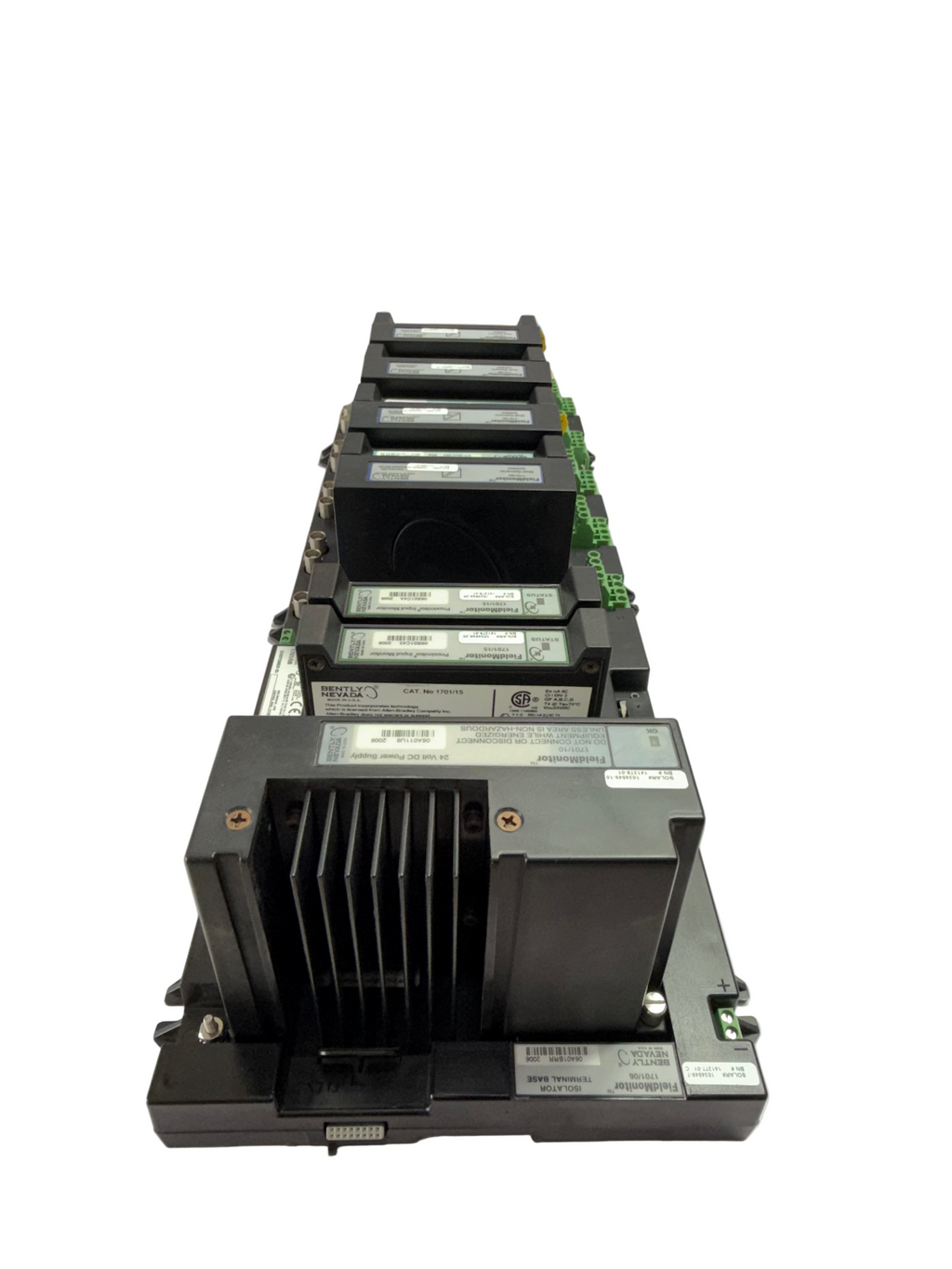 BENTLY NEVADA 1701/06 FIELDMONITEOR PLC SET 1701/06 ISOLATER TERMINAL BASE