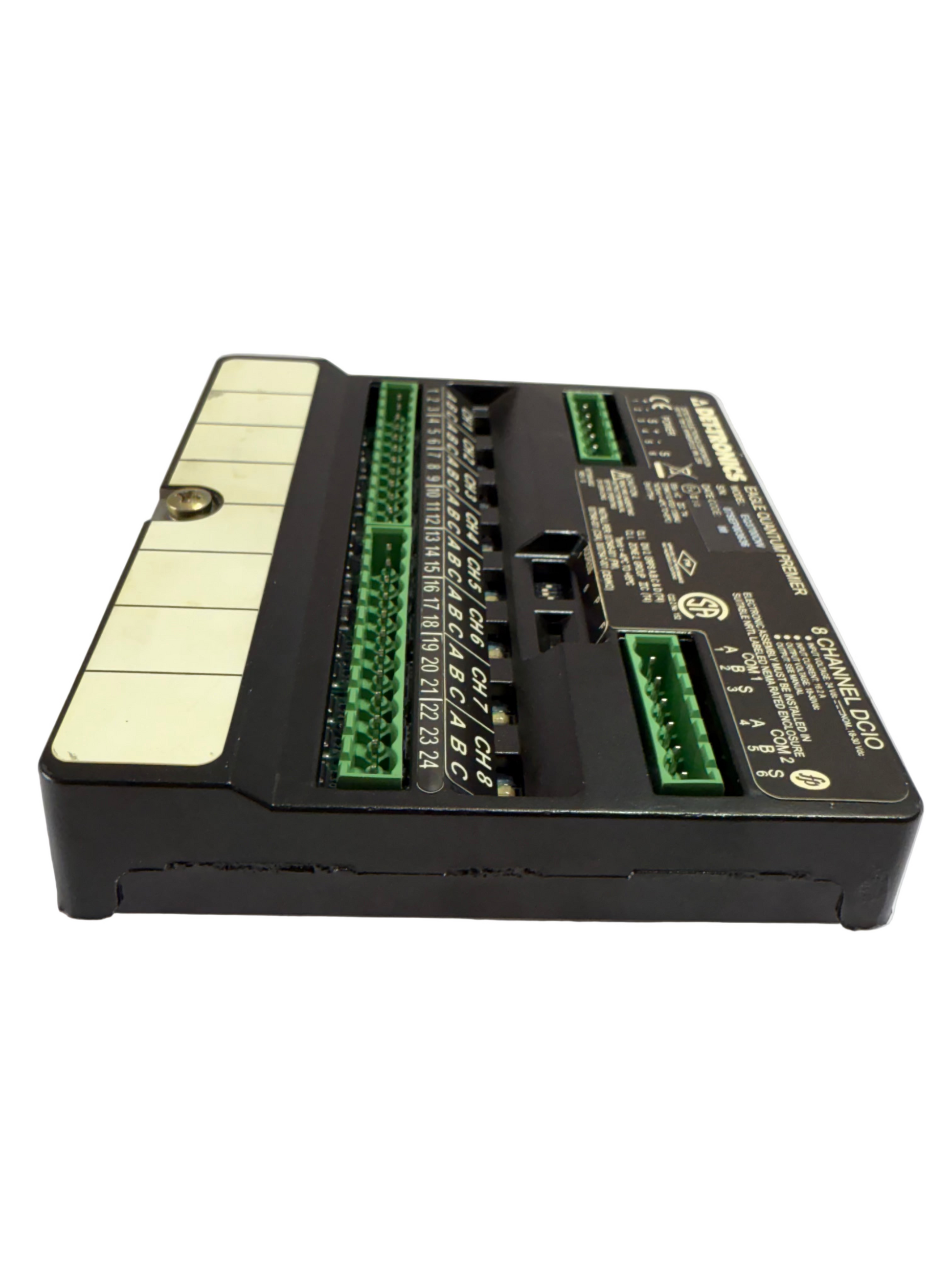 DET-TRONICS EQ3700DW DISRETE INPUT/OUTPUT MODULE 8 CHANNEL DCIO