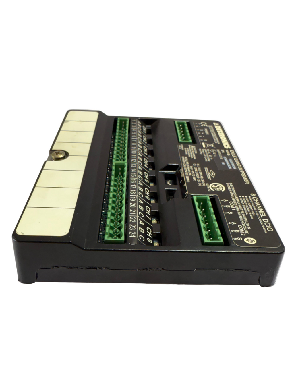 DET-TRONICS EQ3700DW DISRETE INPUT/OUTPUT MODULE 8 CHANNEL DCIO