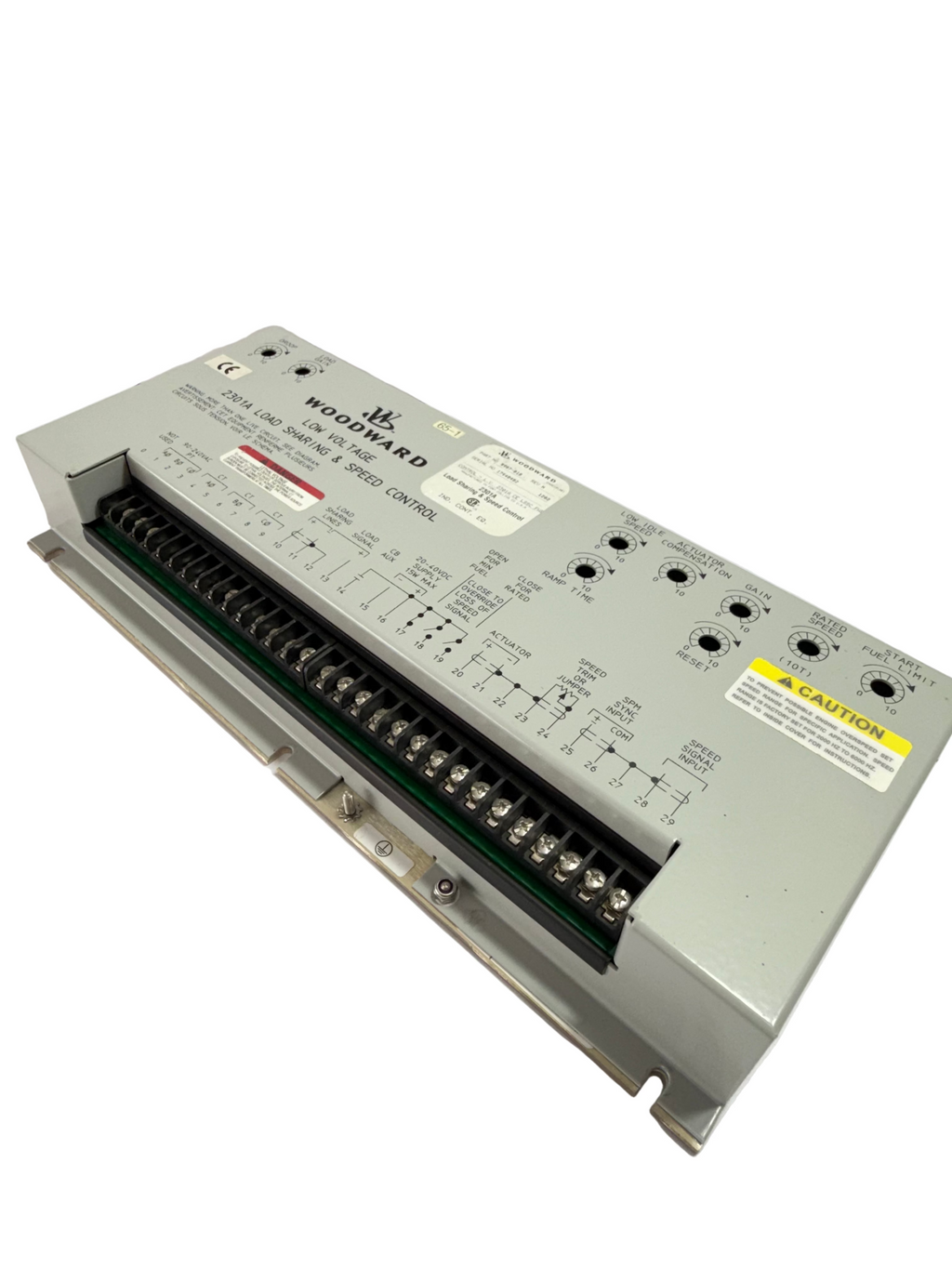 WOODWARD 9907-018 LOW VOLTAGE 2301A LOAD SHARING & SPEED CONTROL REV H