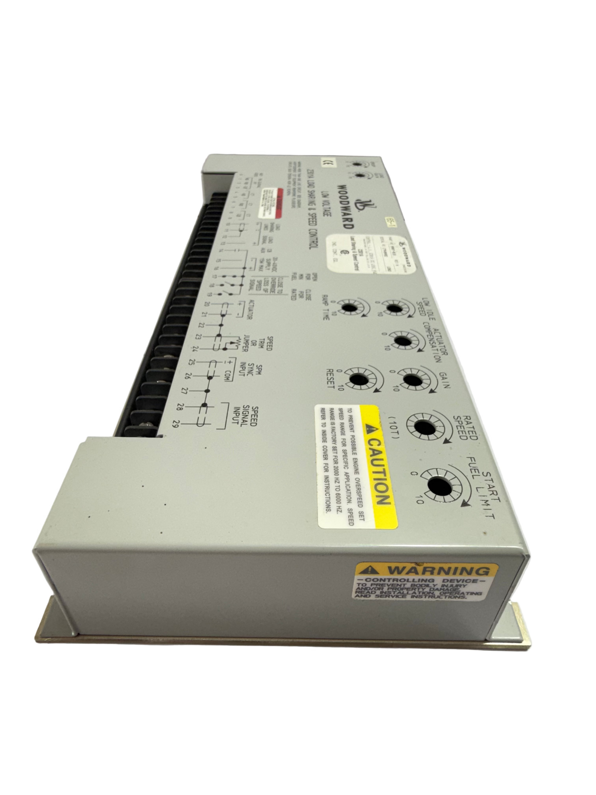 WOODWARD 9907-018 LOW VOLTAGE 2301A LOAD SHARING & SPEED CONTROL REV H