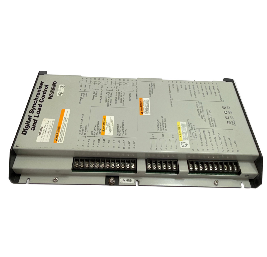 WOODWARD 9905-797 DIGITAL SYNCHRONIZER AND LOAD CONTROL REV.H