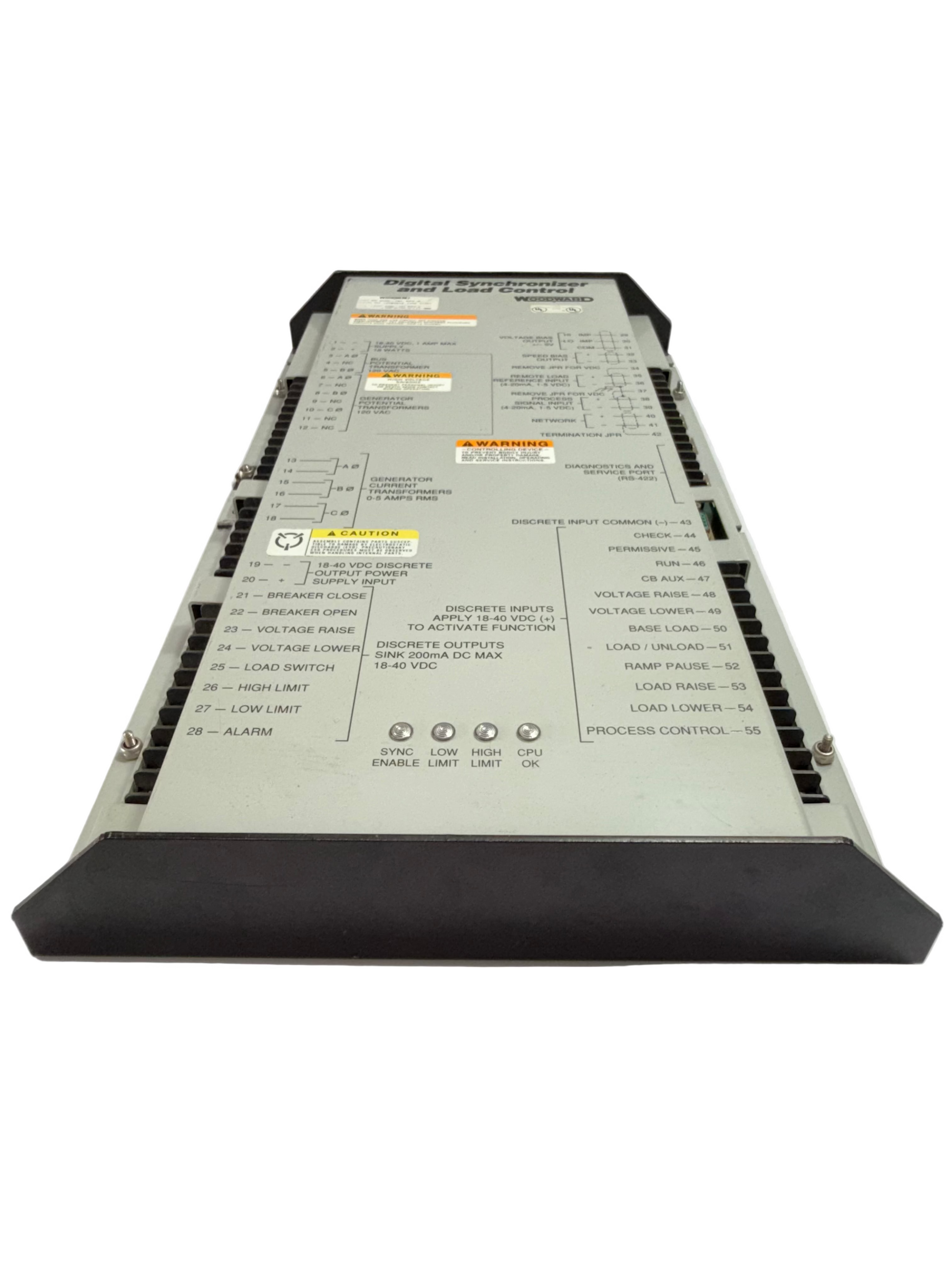 WOODWARD 9905-797 DIGITAL SYNCHRONIZER AND LOAD CONTROL REV.H