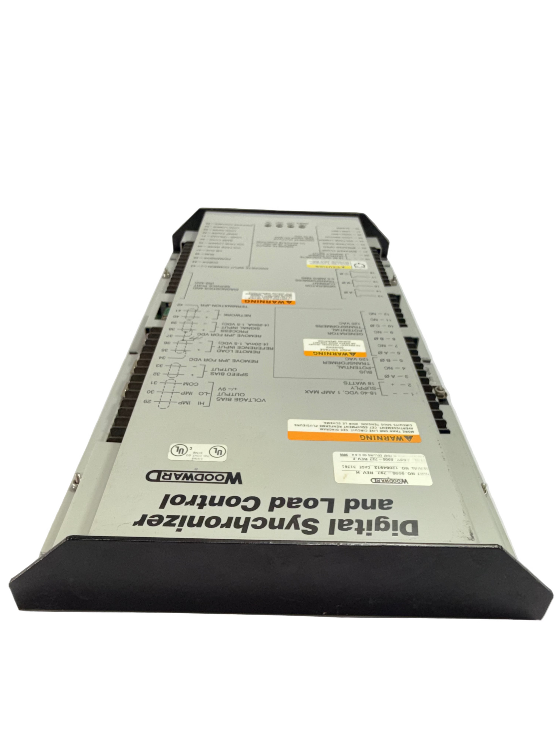 WOODWARD 9905-797 DIGITAL SYNCHRONIZER AND LOAD CONTROL REV.H