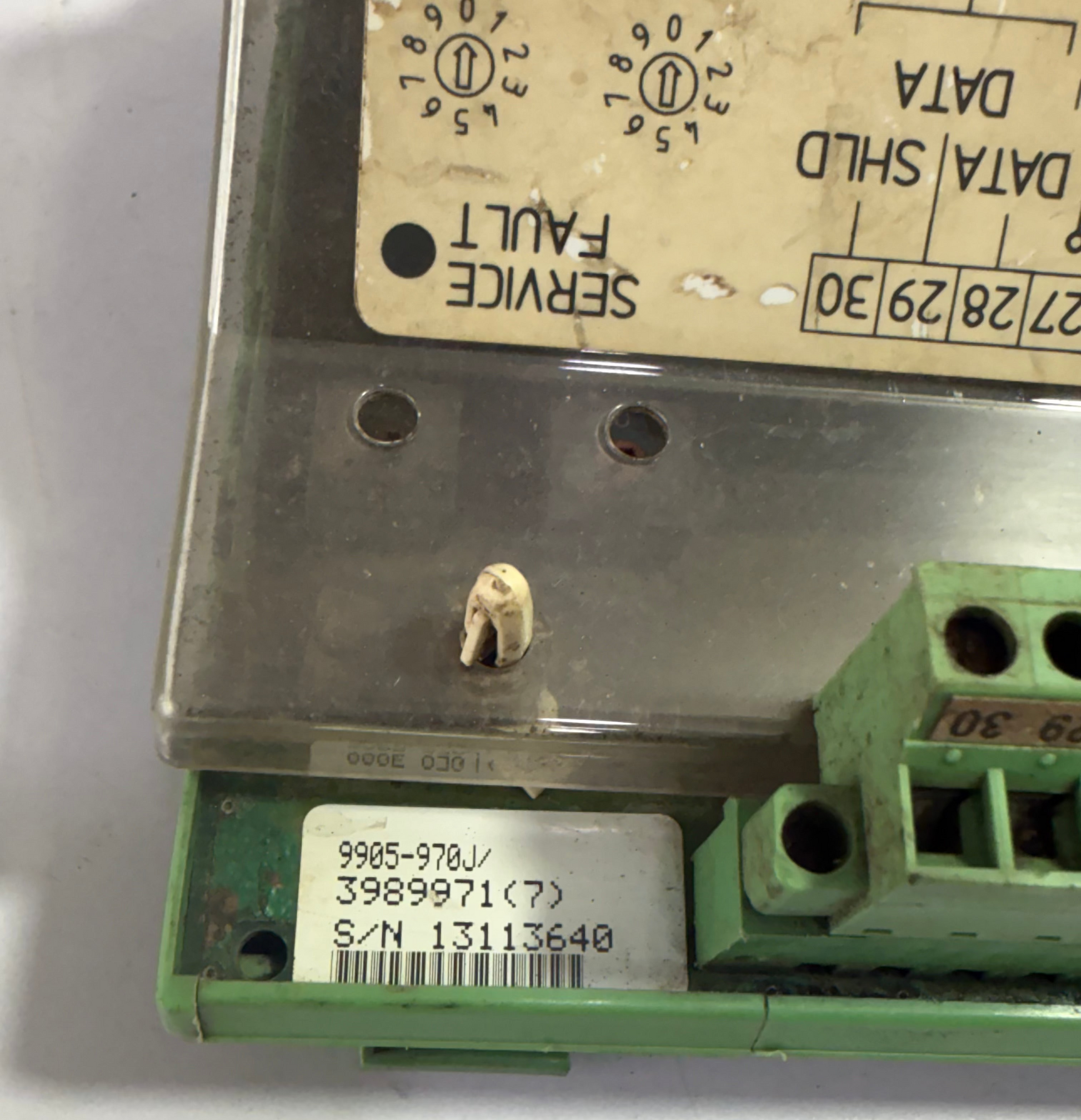 WOODWARD 9905-971 REV.J LINKNET 16 CHANNEL DISCRETE  MODULE