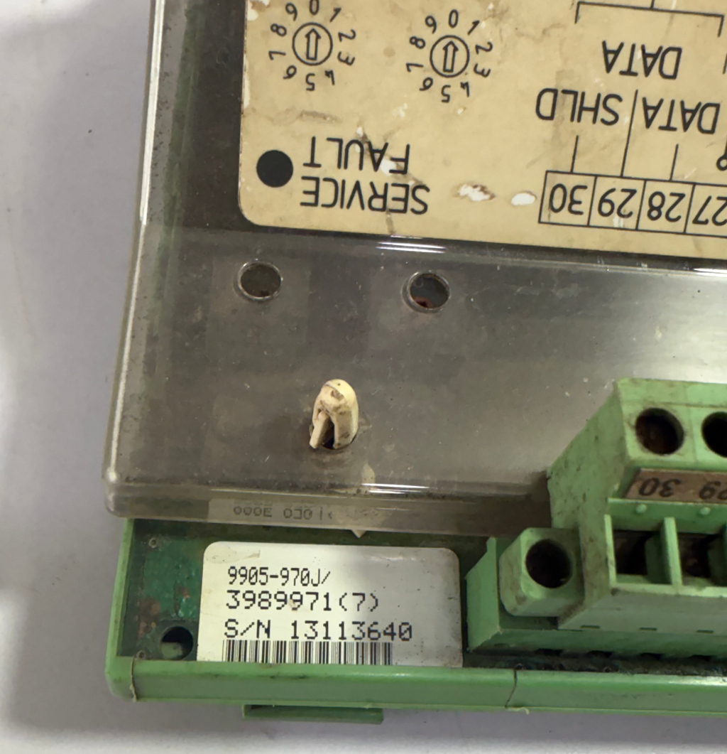 WOODWARD 9905-971 REV.J LINKNET 16 CHANNEL DISCRETE  MODULE