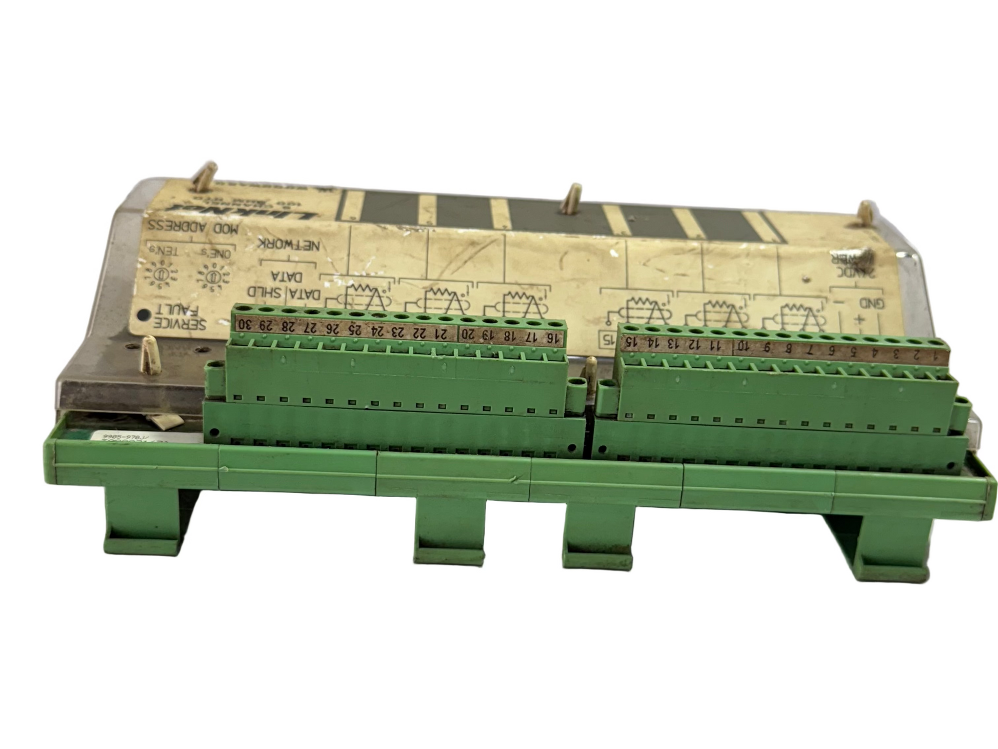 WOODWARD 9905-971 REV.J LINKNET 16 CHANNEL DISCRETE  MODULE