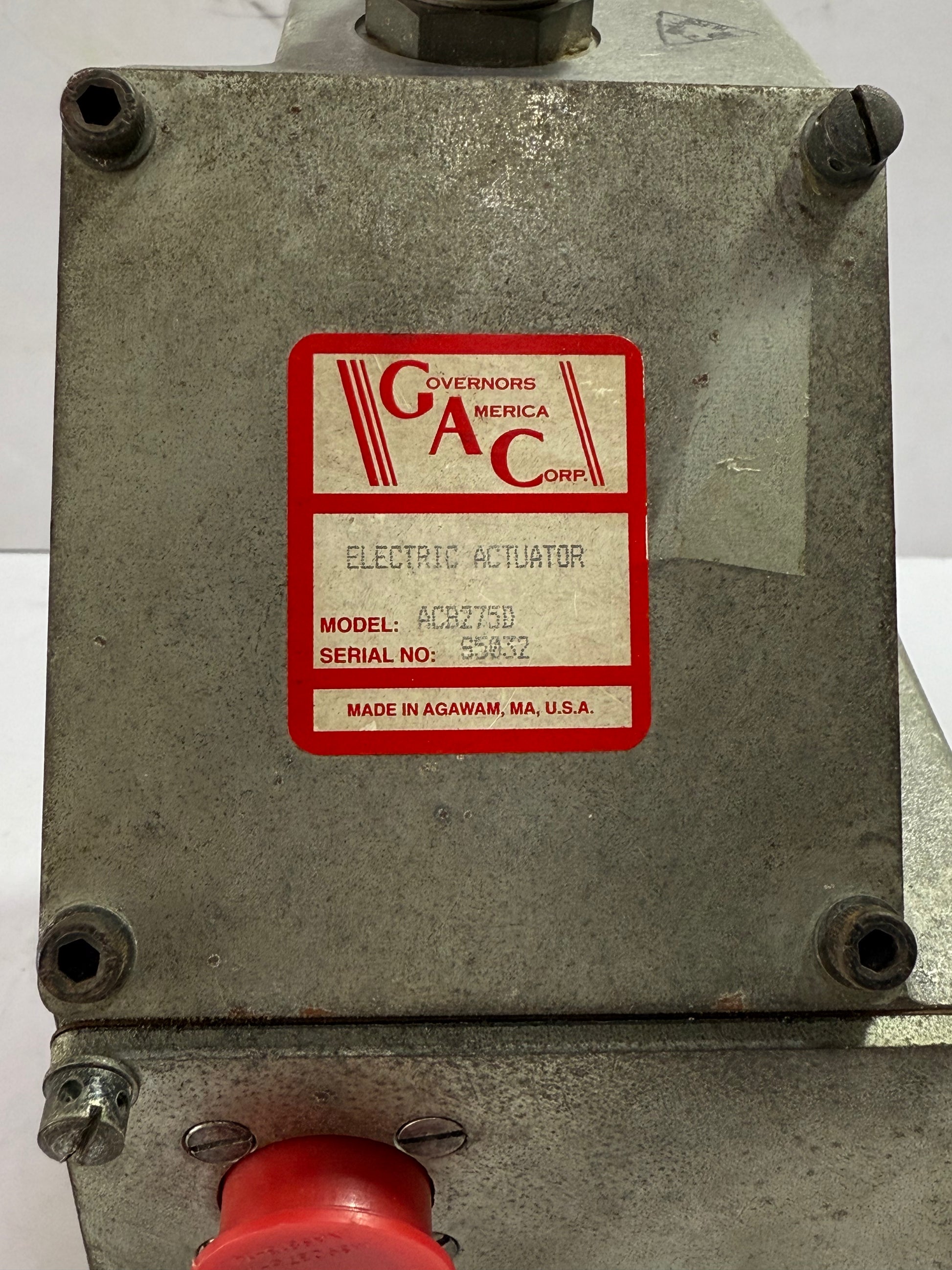 GAC ACB275D ELECTRIC ACTUATOR