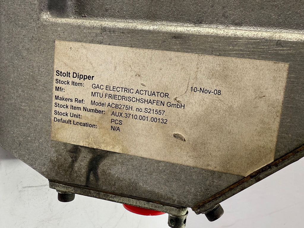 GAC ACB275D ELECTRIC ACTUATOR