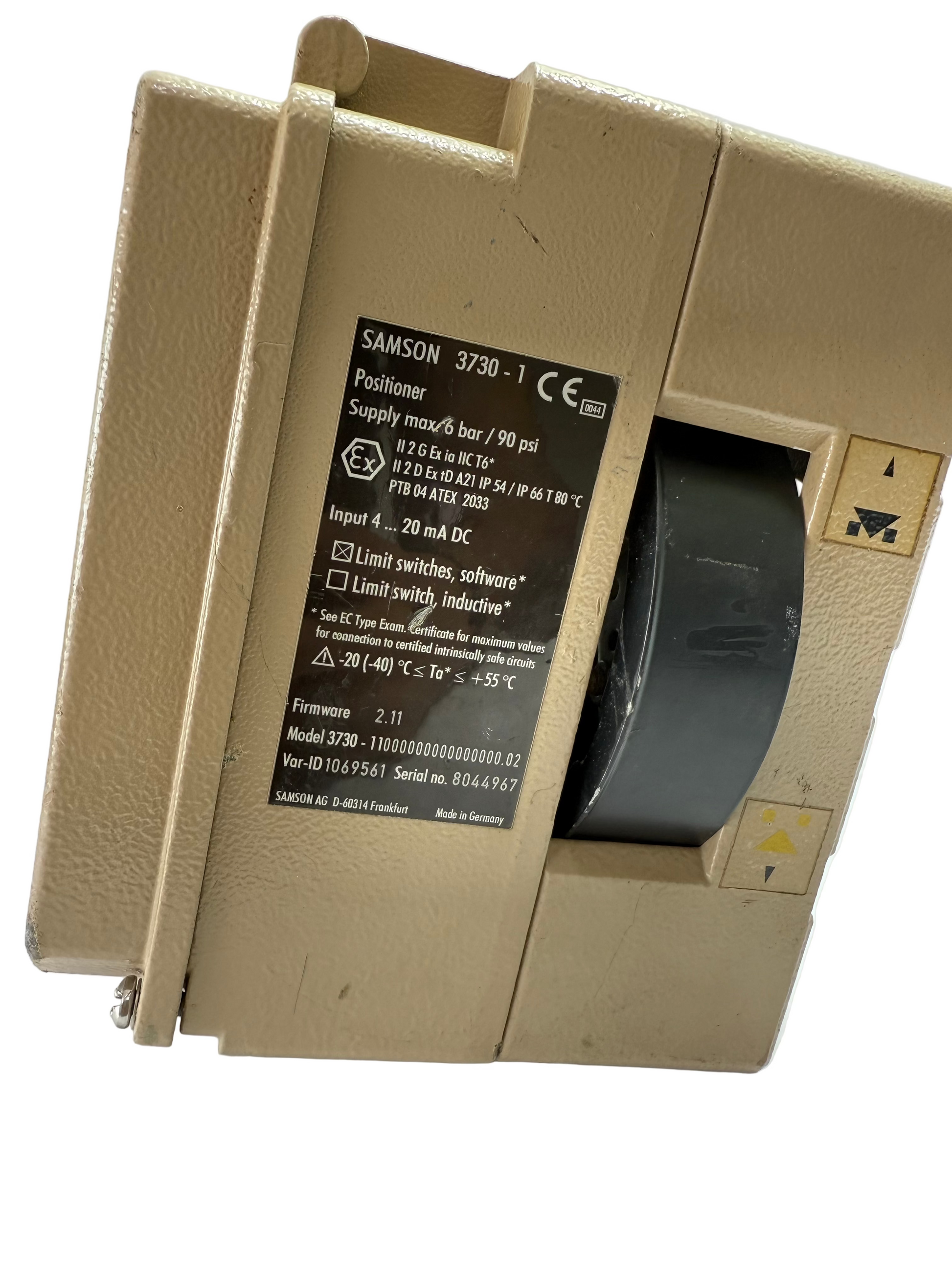SAMSON 3730-1 ELECTRO PNEUMATIC POSITIONER