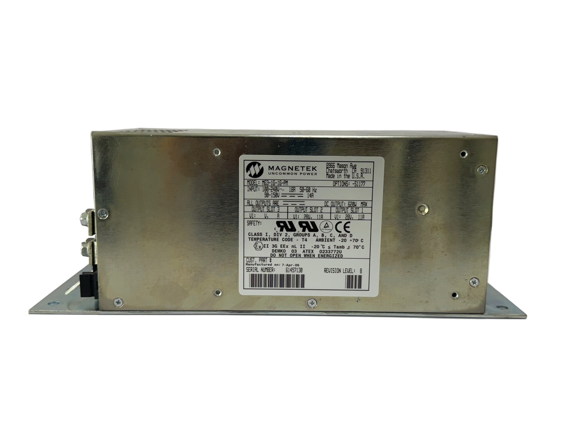 MAGNETEK MG3-1G-1G-PM POWER SUPPLY