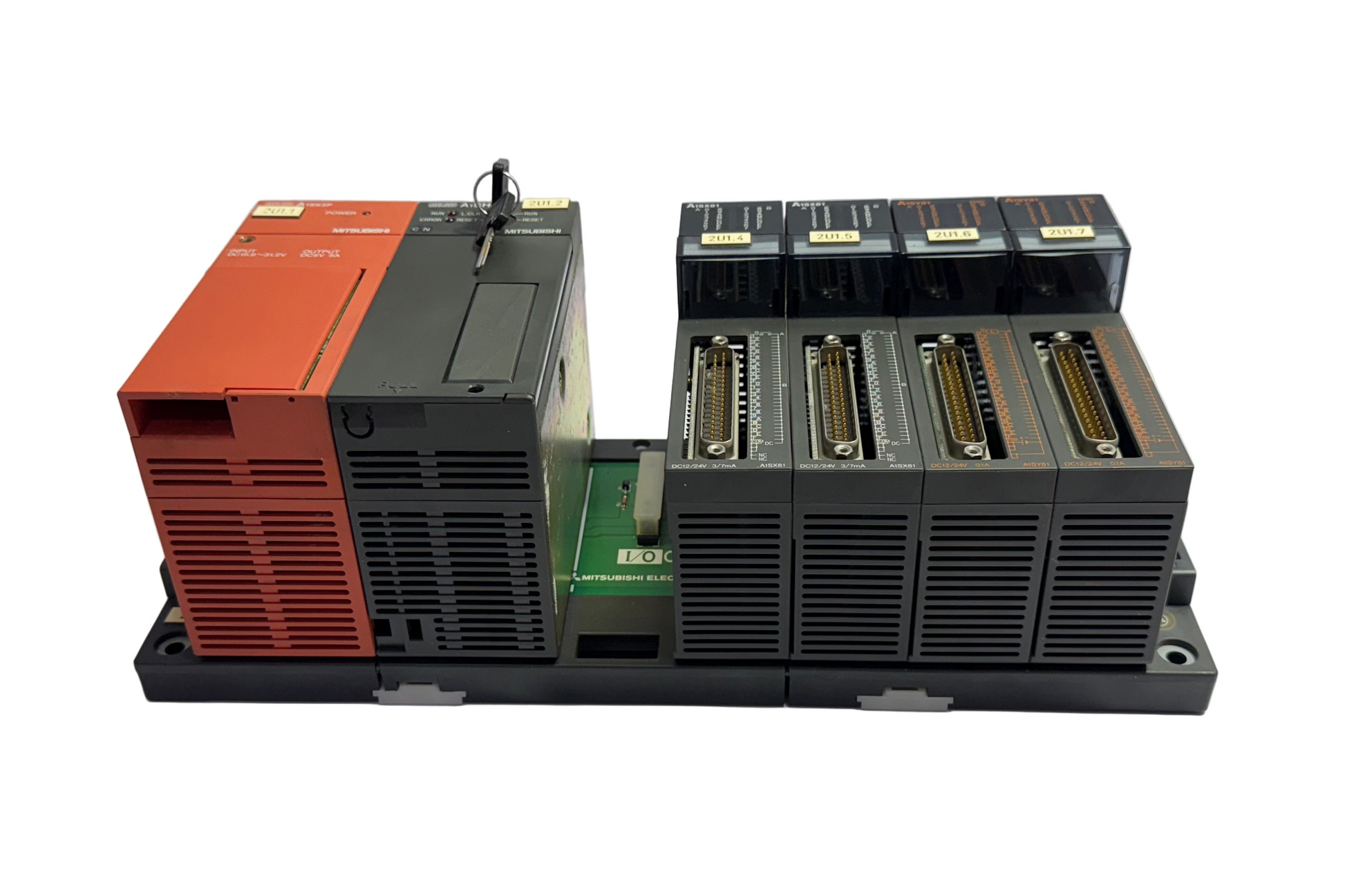 MITSUBISHI MELSEC A1S63P, A1SHCPU, A1SX81,A1SY81 PLC
