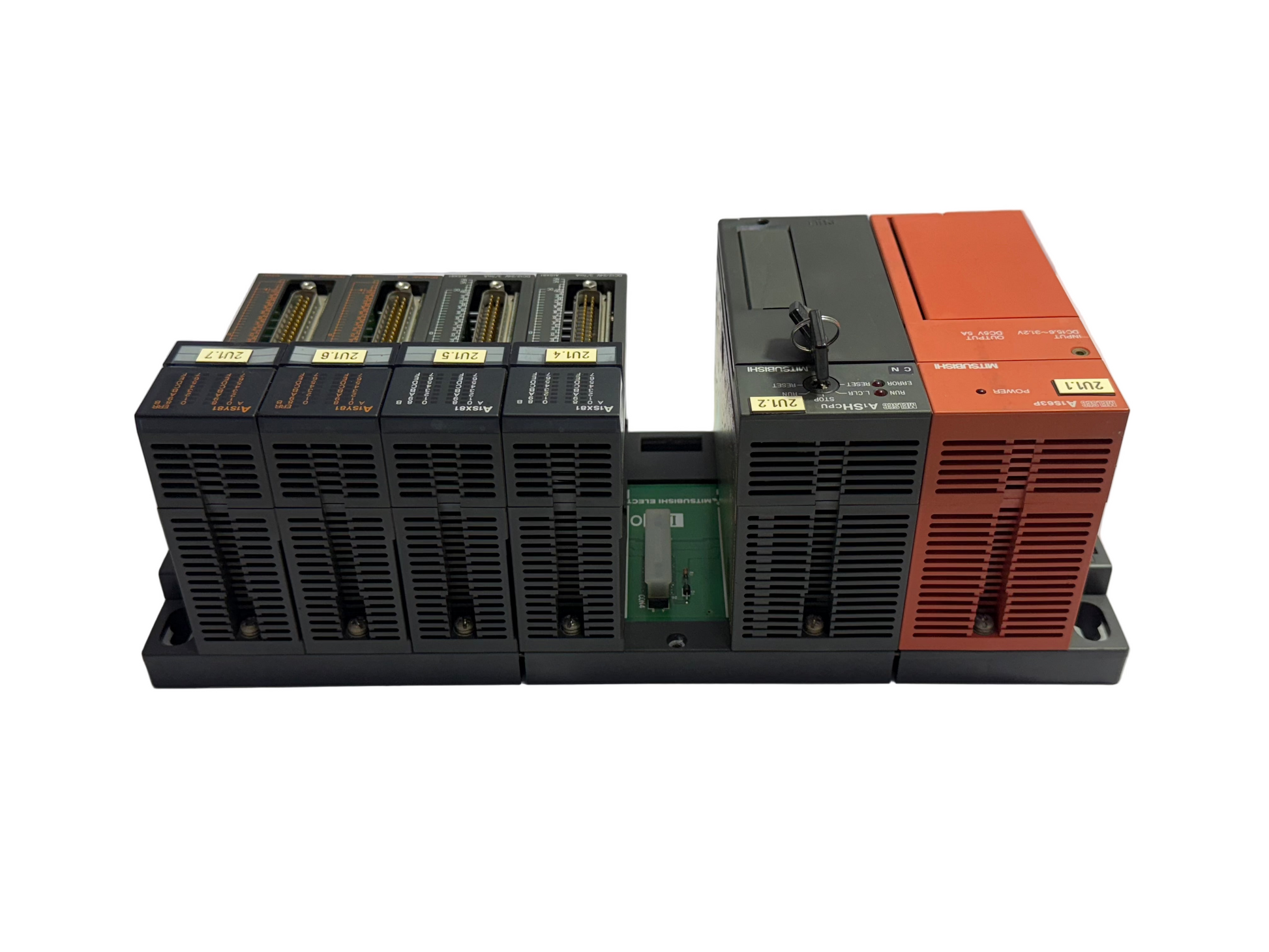 MITSUBISHI MELSEC A1S63P, A1SHCPU, A1SX81,A1SY81 PLC