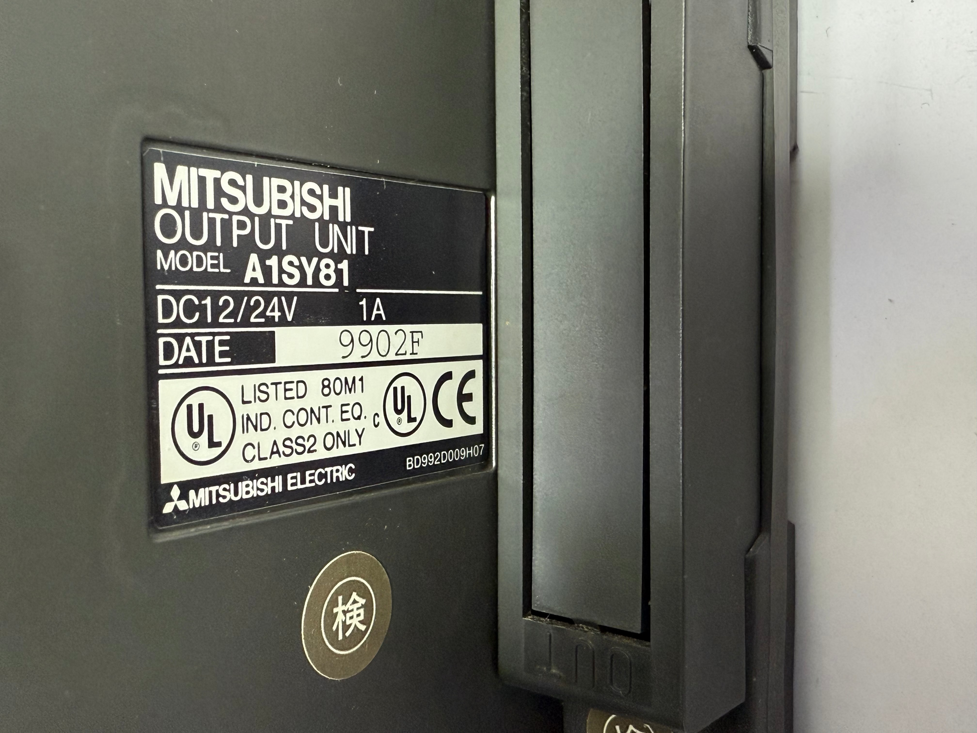 MITSUBISHI MELSEC A1S63P, A1SHCPU, A1SX81,A1SY81 PLC