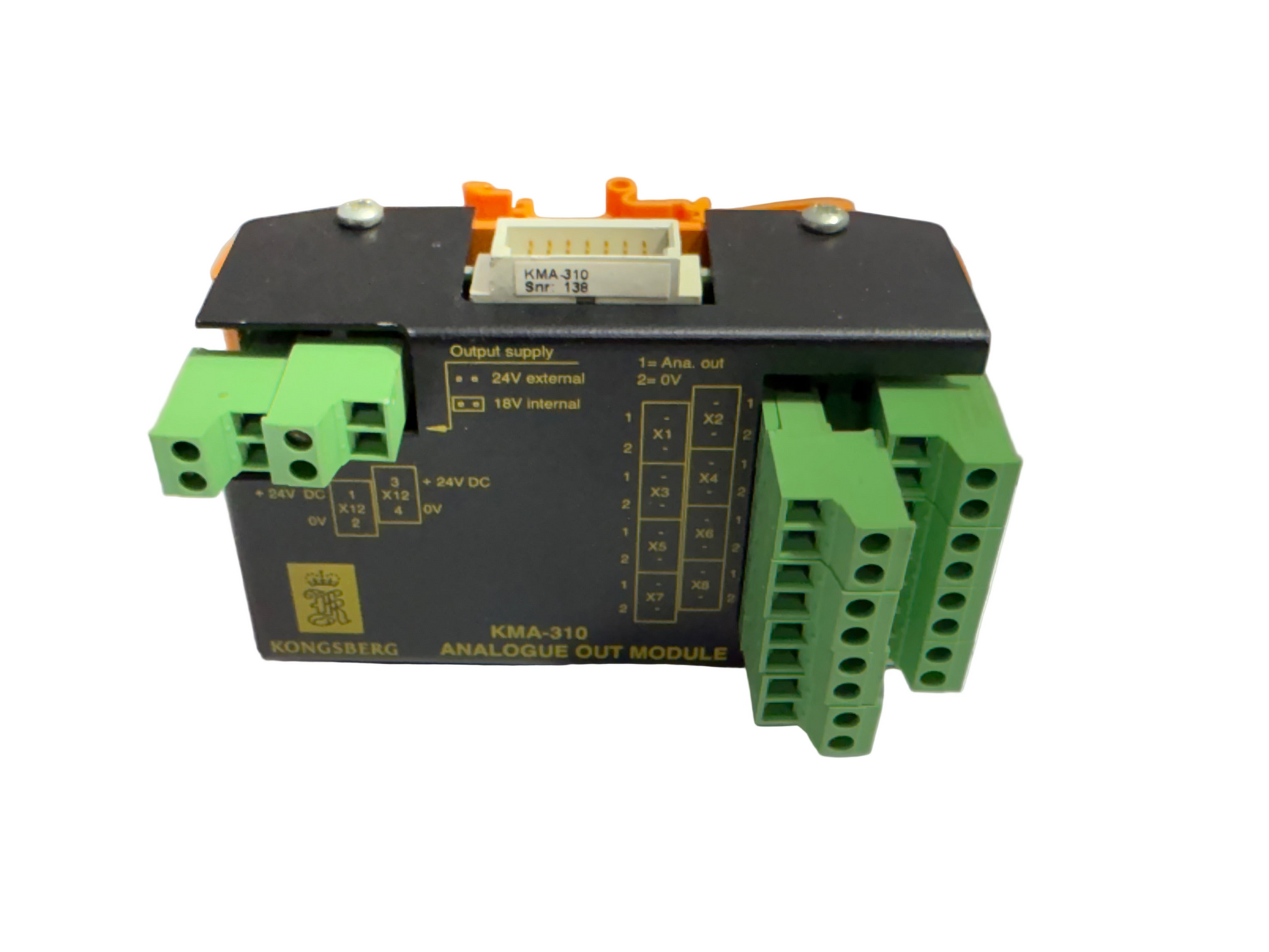 KONGSBERG KMA-310 ANALOG OUT MODULE