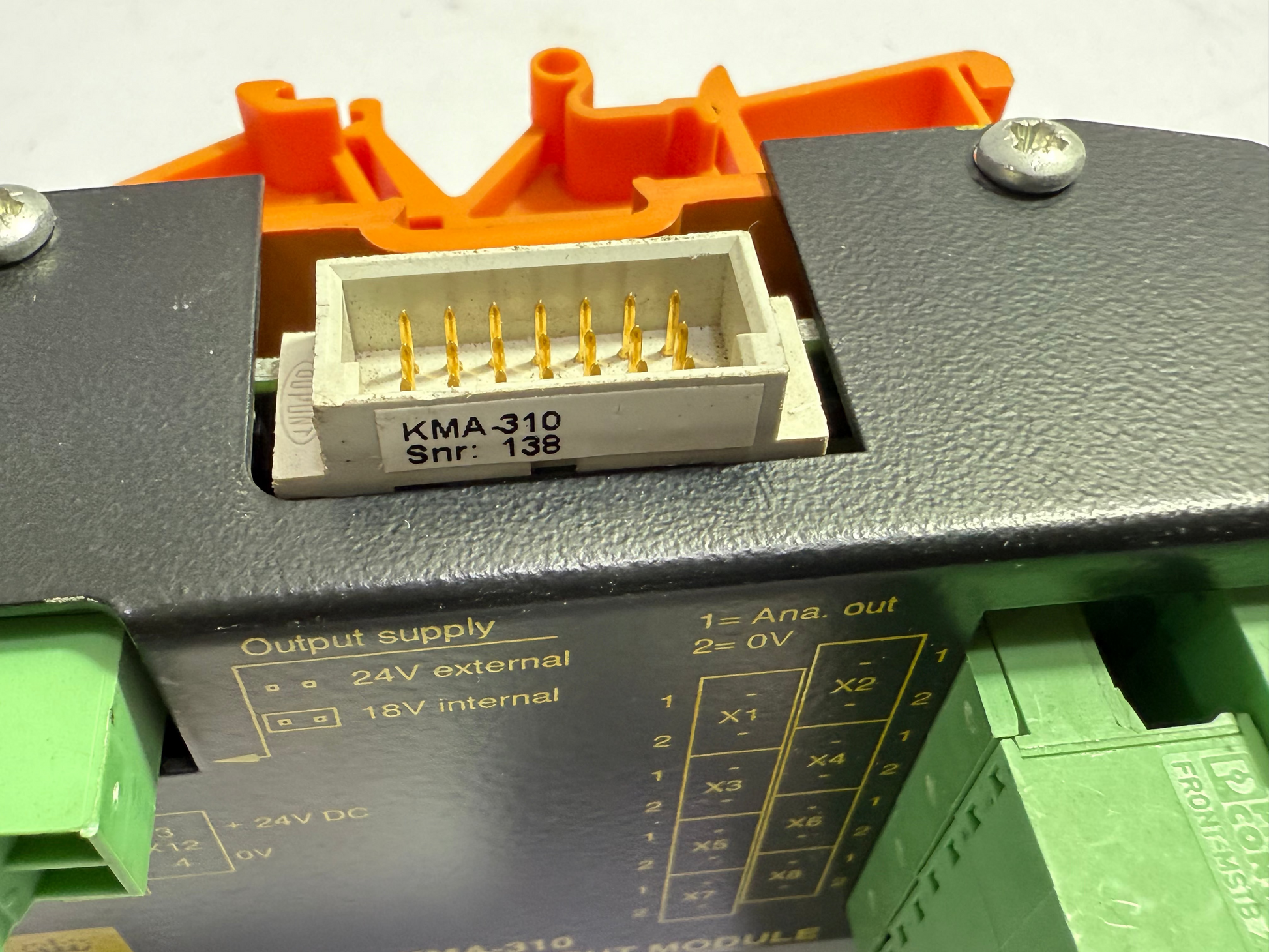 KONGSBERG KMA-310 ANALOG OUT MODULE