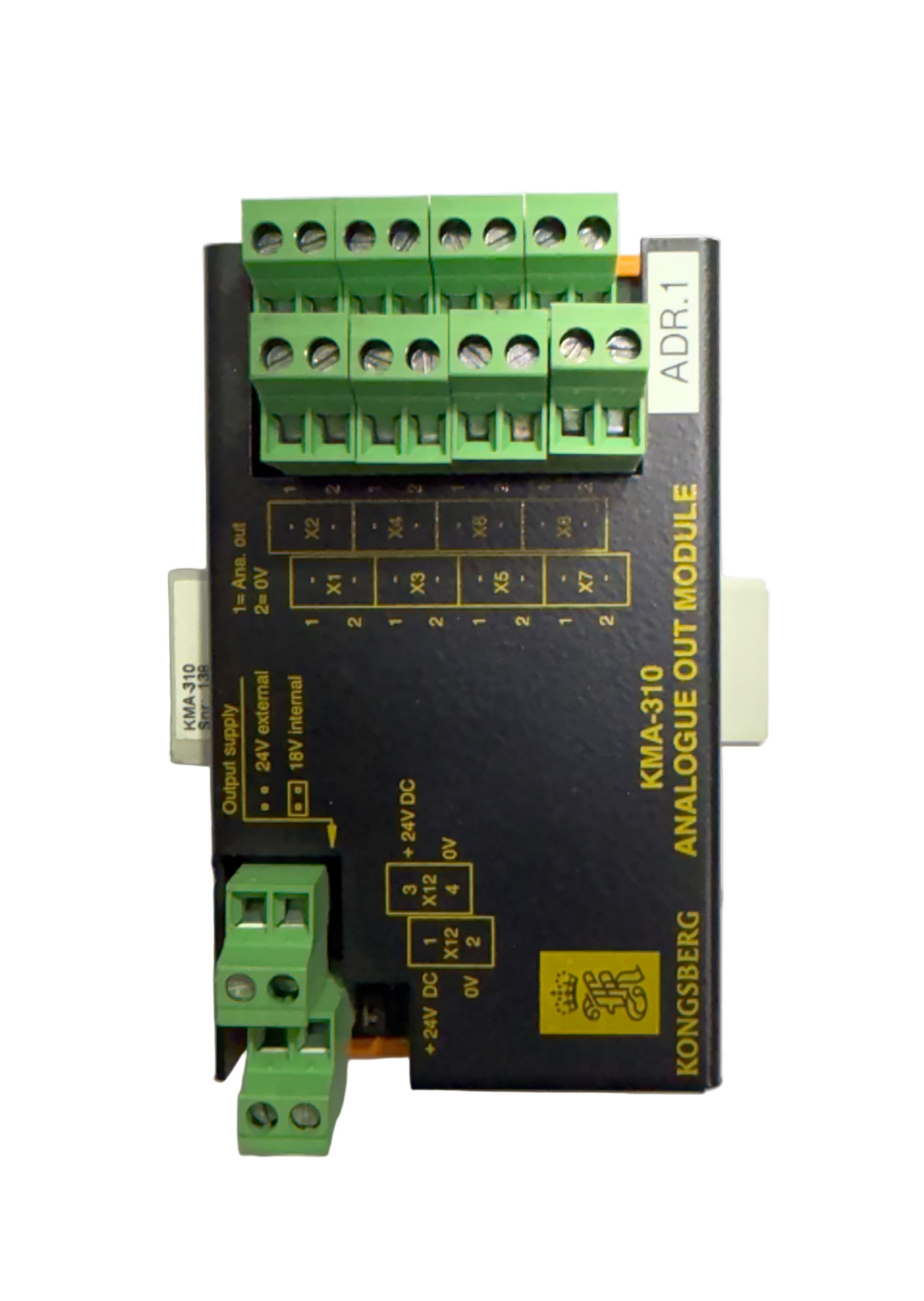 KONGSBERG KMA-310 ANALOG OUT MODULE
