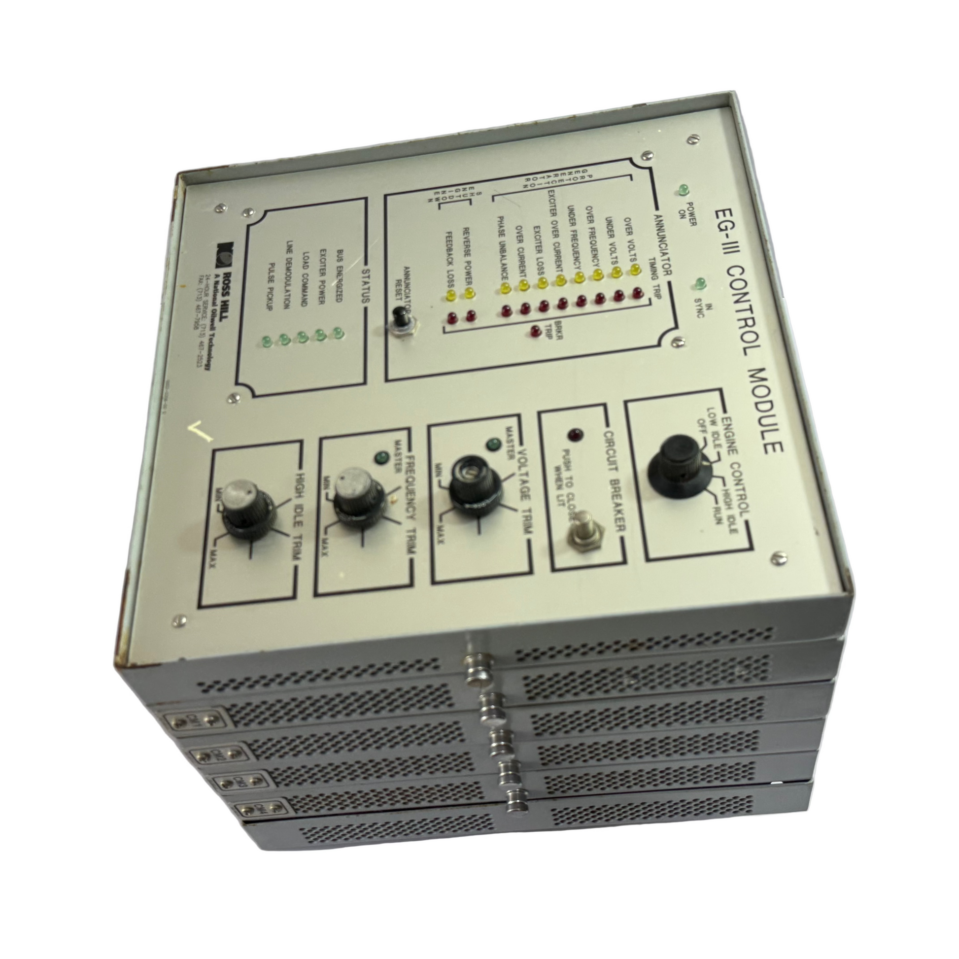 NATIONAL OILWELL VARCO 6408-7723-01 ENGINE CONTROL MODULE EG-III