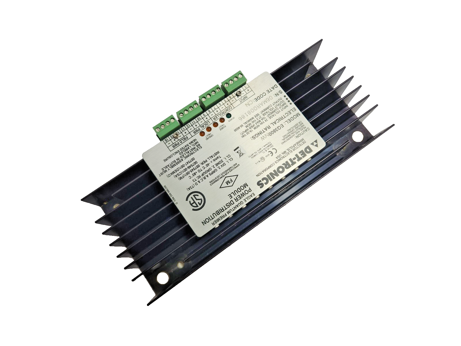 DET-TRONICS EQ3800NW EAGLE QUANTUM PREMIER POWER DISTRIBUTION MODULE